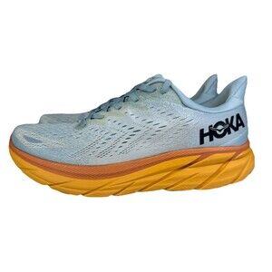 Hoka One One Clifton 8 Running Shoes Ice Blue Womens Size 10.5 B